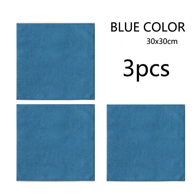 Lint Free Super Absorbent Microfiber Cleaning Cloth for Kitchen Bar Dishes Towels Barista Micofiber Cloths for Espresso Machine