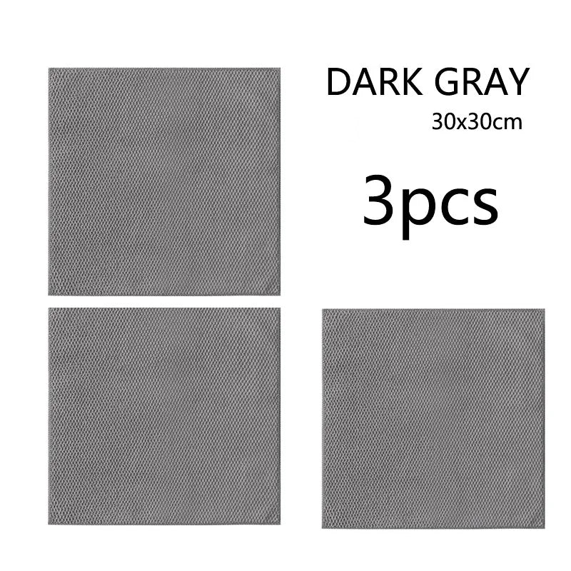 Lint Free Super Absorbent Microfiber Cleaning Cloth for Kitchen Bar Dishes Towels Barista Micofiber Cloths for Espresso Machine