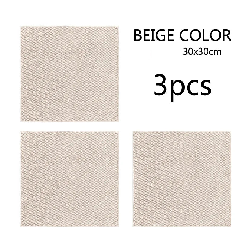 Lint Free Super Absorbent Microfiber Cleaning Cloth for Kitchen Bar Dishes Towels Barista Micofiber Cloths for Espresso Machine