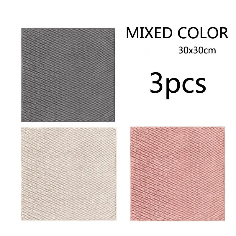 Lint Free Super Absorbent Microfiber Cleaning Cloth for Kitchen Bar Dishes Towels Barista Micofiber Cloths for Espresso Machine